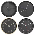 Modern Clock 3d model