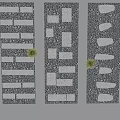 Stone Steps Bluestone Slab Bluebrick Steps Pavement Bluebrick Stone Ting Step Stone Strip 3d model