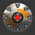 Modern Missile Smart Missile Bomb 3d model
