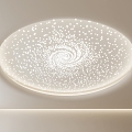 Circular Arc Ceiling Perforated Plate Ceiling Starlight Special-shaped Ceiling 3d model