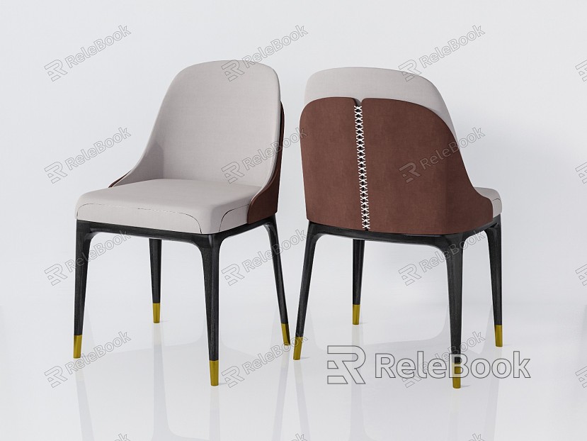 Modern Dining Chair Dining Chair Leisure Chair Single Chair model