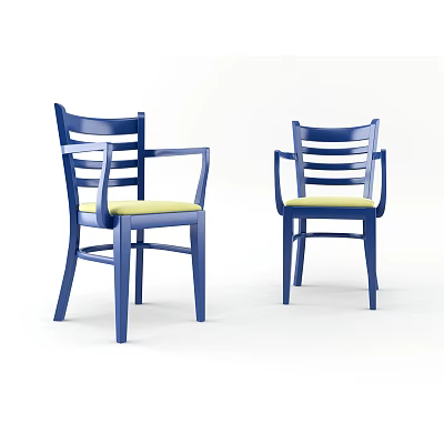 modern armchair leisure armchair 3d model