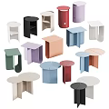 Modern Side Tables With Various Colors And Stylish Designs For Living Room Decor