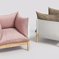 Single sofa 3d model