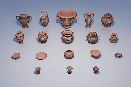 pottery coil 3d model