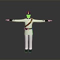 Officer General General General General General General General Military Soldier Warrior Figure Game Figure 3d model