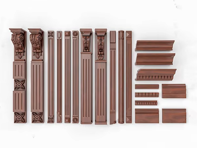 American Roman Column 3d model
