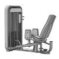 Modern Black Seated Strength Training Equipment With Comfortable Seat And Backrest