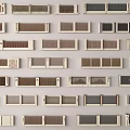 Building Exterior Wall With Diverse Panel Designs Multiple Colors And Textured Finishes
