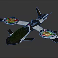 Sleek Modern Drone With Aerodynamic Structure Dual Rotating Propellers And White Brown Design