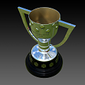 Jane Europe Trophy La Liga Champions Trophy 3d model