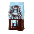 Moon Diver Brazil 100 Percent Arabica Coffee Bag with Unique Astronaut Gorilla Design
