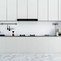 Modern Wine Cabinet in Open Modern Kitchen with Sleek Storage and Glass Door Design