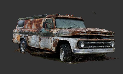 suburban van 3d model