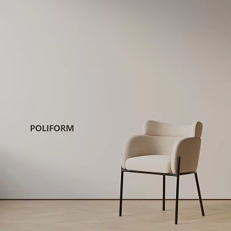Modern Dining Chair 3d model