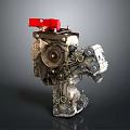 Engine Racing Engine Racing Engine Car Engine Car Engine Modern Vehicle 3d model