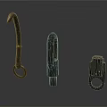 Black Metal Mechanical Parts With Various Shapes And Industrial Design Features