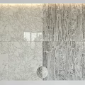 Natural Texture Marble Wall Panels With Light And Dark Color Variations For Interior Design 3d model