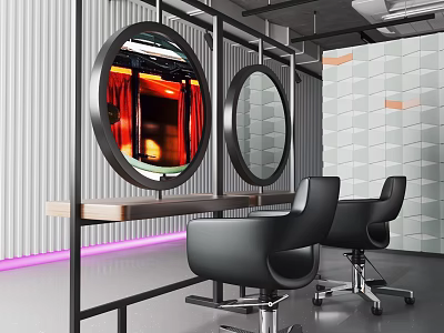 Modern Black Massage Chair With Ergonomic Design And Comfortable Relaxation Features 3d model