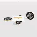 Old dart board 3d model