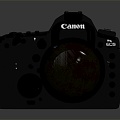 SLR Canon SLR SLR camera card machine 3d model