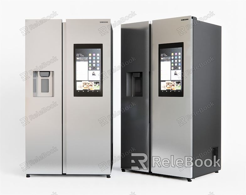 Modern refrigerator double door refrigerator model