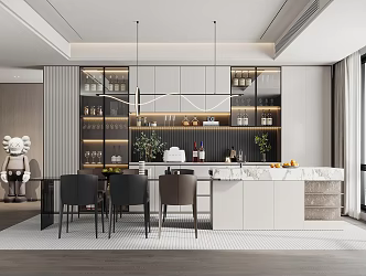 Modern Restaurant 3d model