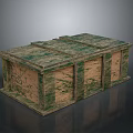 Weapon Storage Container With Camouflage Pattern For Military Transport And Protection