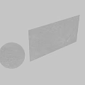 Gray Sphere Decorative Element In Minimalist Space With Gray Walls And Columns