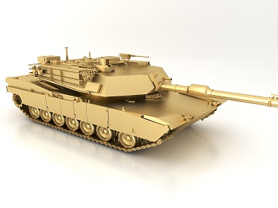 modern tank military equipment model