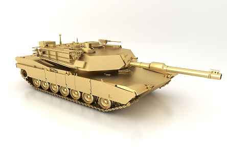 modern tank military equipment 3d model