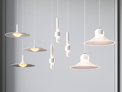 Modern chandelier combination model