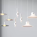 Modern chandelier combination 3d model