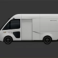 Airport Bus Modern Bus Metro Bus Mini Bus 3d model