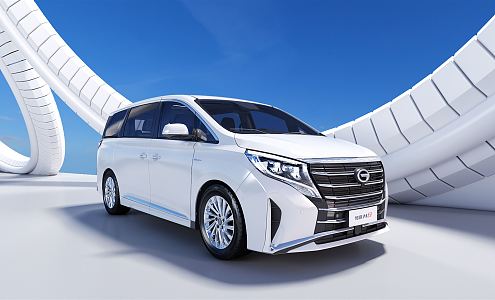 Hyundai Motor GAC Trumpchi Leading Show 3d model