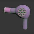 Pink Hair Dryer A Stylish Daily Electrical Appliance With Modern Design