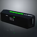 LUBIX Black External Computer Accessory With Green LED Indicators And Handle