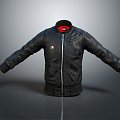 Jacket Leather Jacket Fashion Jacket Casual Jacket 3d model