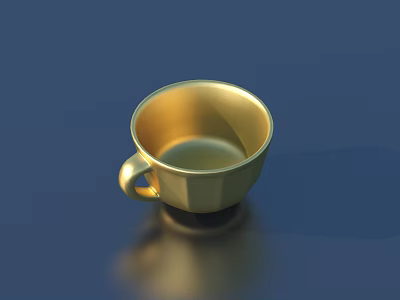 Cup Gold Cup Antique Relics 3d model Cup Gold Cup Antique Relics 3d model
