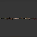 Modern Maple Leaf Red Maple Leaf 3d model