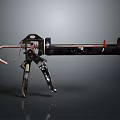 Heavy Duty Metal Caulk Gun With Spring Mechanism For Sealant Application
