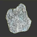 Natural Crystalline Ore Specimen With Vibrant Blue Green Hues And Rough Surface Texture