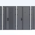 Modern Security Doors With Various Panel Designs And Secure Lock Systems