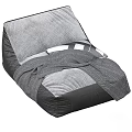 Lazy Sofa Single Sofa 3d model