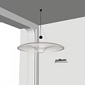 Modern chandelier 3d model