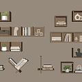 Modern Wall Shelf Wall Shelf 3d model
