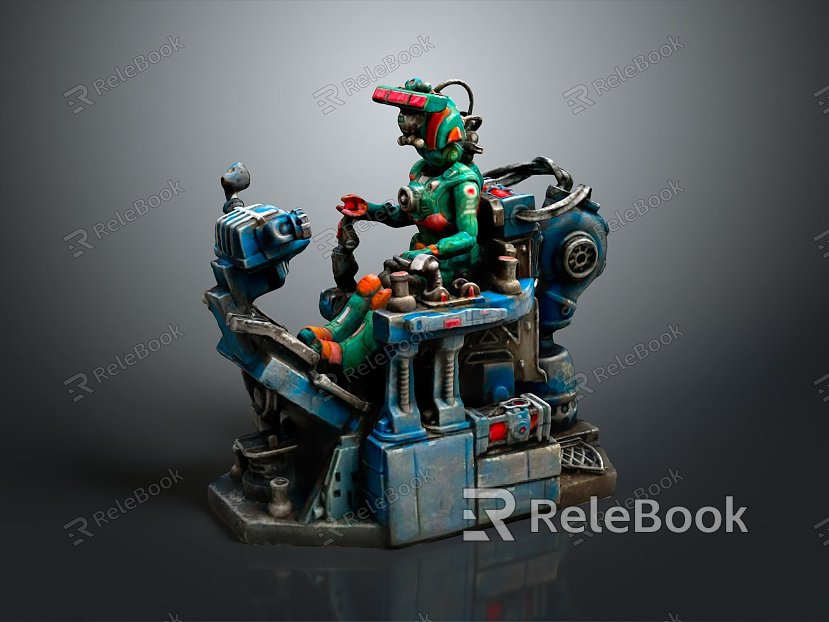 Mech Warrior Mech Soldier Machine Battlearm Mechanical Battlearm Machine Fighter Robot model