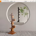 Taliesin floor lamp 3d model