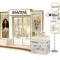Pantene Professional Exhibition Stand Featuring Scalp Health And Life Journey