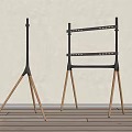 Nordic bracket TV stand 3d model